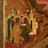 A FINELY PAINTED AND MONUMENTAL ICON SHIOWING THE RESURRECTION OF CHRIST AND THE DESCENT INTO HELL - фото 5
