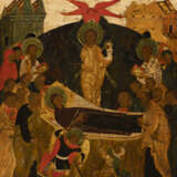 A VERY FINE ICON SHOWING THE DORMITION OF THE MOTHER OF GOD (KOIMESIS) - фото 2