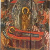 A VERY FINE ICON SHOWING THE DORMITION OF THE MOTHER OF GOD (KOIMESIS) - Foto 1