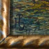Paar Aquarelle, Groll, Villen an See, monogrammiert HTG, Maße: 30 cm x 17 cm, Rahmen. - Foto 4