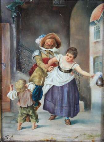 Voigt, L., Maler des 19./20. Jahrhunderts, u. l. signiert L. Voigt - Foto 1