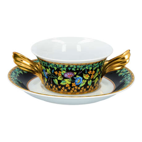 VERSACE x ROSENTHAL Suppentase "GOLD IVY". - фото 1