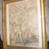 Calvi il Sardino Alexandro Maler Braune Federzeichnung Landschaft Romantik Landschaftsmalerei Norditalien Ende 17. Jahrhundert 1770 - Foto 3