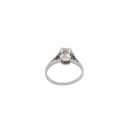 PFANDAUKTION - Ring mit Altschliff-Diamant, 2,35 ct, Getönt/P1, - photo 4