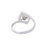 Ring mit Brillant Solitär ca. 0,6 ct, - фото 4