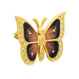 VICTOR MAYER FABERGÉ Brosche "Schmetterling" - Foto 2