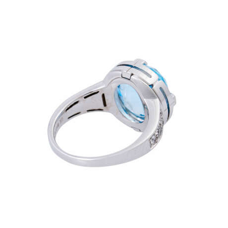 BULGARI Parentesi Ring mit Blautopas und - фото 3