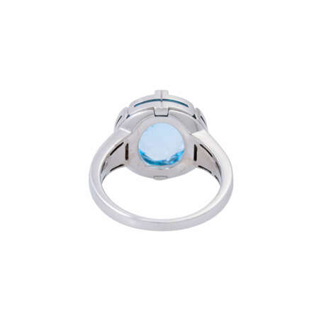 BULGARI Parentesi Ring mit Blautopas und - Foto 4