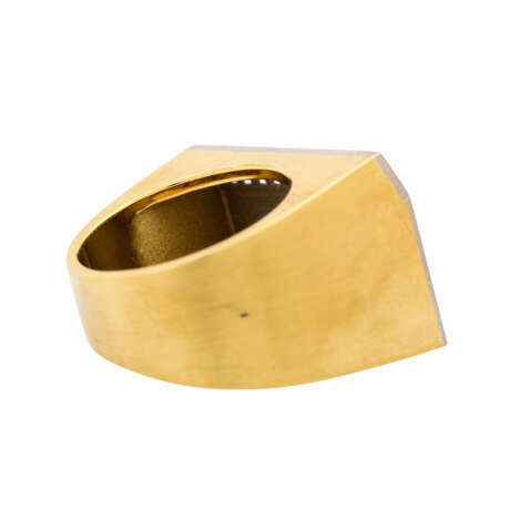 Designerring mit Brillanten von zus. ca. 0,48 ct, - photo 3