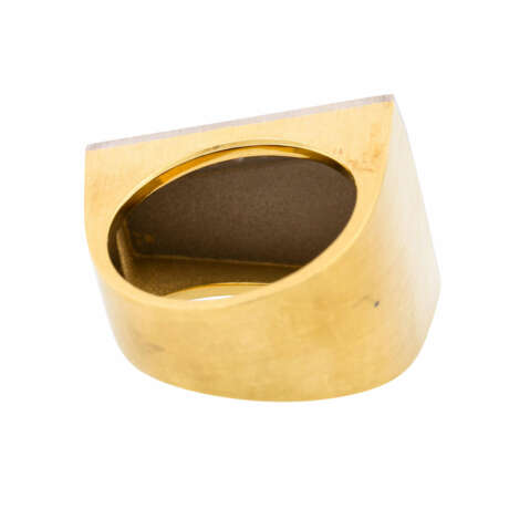 Designerring mit Brillanten von zus. ca. 0,48 ct, - фото 4