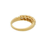 Ring mit 5 Brillanten von zus. ca. 0,8 ct, - photo 3