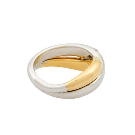 Ring mit Brillant von ca. 0,28 ct (punziert), - photo 3