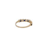 Ring mit 4 Diamanten im Navetteschliff zus. ca. 0,5 ct - photo 3