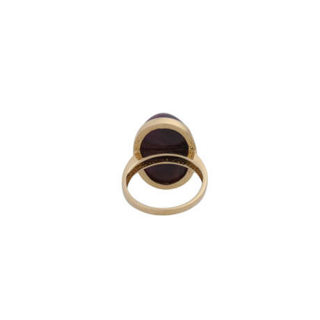 Ring mit ovalem Rubincabochon, - фото 4