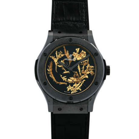 HUBLOT Classic Fusion "Gold Crystal Firmament", Ref. 511.CX.0660.LR. Armbanduhr. Aktueller Neupreis: 20.800,- Euro. - Foto 1