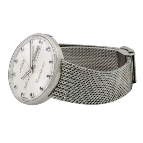 MIDO Commander 1959 Chronometer Datoday, Ref. M8429.4.C1.11. Herrenuhr. Aktueller Neupreis: 880,- Euro. - фото 7