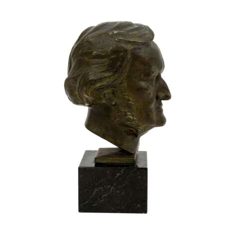 BILDHAUER 19./20. Jh., Büste "Richard Wagner", - photo 4