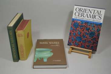 Konvolut, 4 Bücher, Schmidt, RoberTiefe: Chinesische Keramik