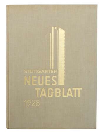 Stuttgarter neues Tagblatt 1928 Zur Weihe des Tagblatt-Turmhauses am 5 - Foto 1