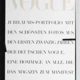 20 Jahre Vogue 1979-1999 Jubiläums-Portfolio mit den schönsten Fotos aus den ersten zwanzig Jahren der deutschen Vogue - Eine Hommage an alle die das Magazin zum Manifest des Glamour machten, München, Condé Nast, 1999, handnum - photo 4