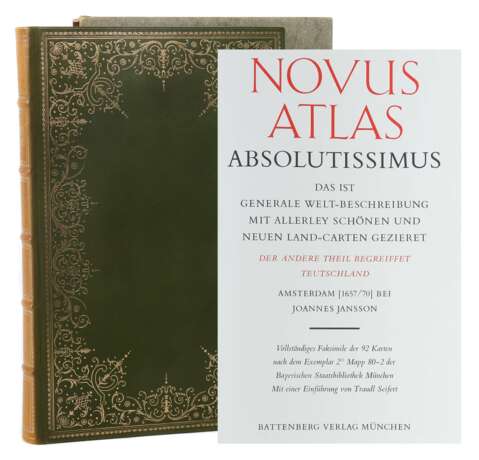 Jansson, Joannes Novus Atlas Absolutissimus - Foto 1