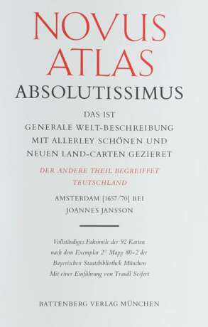 Jansson, Joannes Novus Atlas Absolutissimus - photo 3