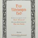 Das Nibelungen-Lied übertragen von Karl Simrock, Berlin, Askanischer Verlag, 1923, mit zahlr - Foto 3
