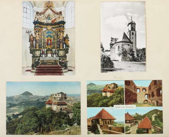Postkartenalbum meist Deutschland, 1880-1970, ca - photo 2