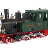 Diesellok LGB Lehmann, Gartenbahn, Spur G (IIm), Modell 2074, Kunststoff grün/schwarz, bez - Foto 1