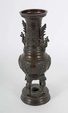Bronzevase China, Anfang 20 - Foto 4