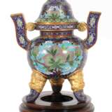 Cloisonné-Weihrauchgefäß China, 20 - photo 1