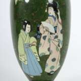 Cloisonné-Vase Japan, nztl - Foto 2