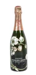 Perrier-Jouët Champagner, Epernay, special reserve, von Hand bemalt, 1983er JG, 12,5% vol