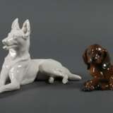 2 Tierfiguren Nymphenburg und Rosenthal, 20 - photo 1