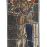 Heilige Johanna von Orleans Oder auch Jeanne d´Arc, Bleiverglasung mit Hinterglasmalerei, 19 - Foto 1