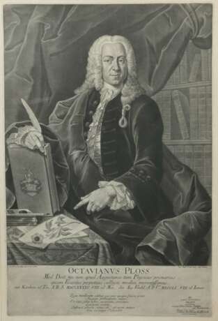 Haid, Johann Jacob Süßen 1704 - 1767 Augsburg, deutscher Kupferstecher, Schabkünstler, Bildnismaler und Verleger - photo 1