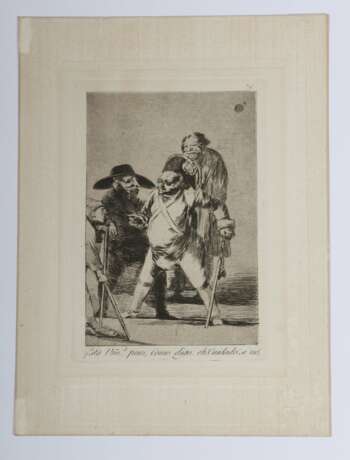 Goya, Francisco de (nach) das ist: Francisco José de Goya y Lucientes; Fuendetodos (Aragon) 1746 - 1828 Bordeaux, spanischer Maler, Radierer und Lithograph - photo 2