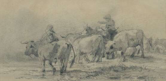 Braith, Anton Biberach 1836 - 1905, Tiermaler, Schüler von J - Foto 1