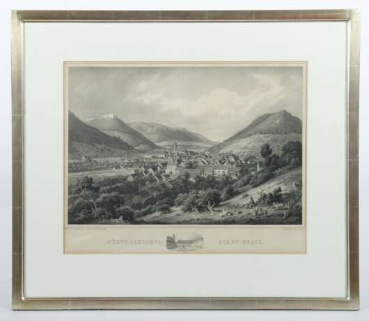 Emminger, Eberhard Biberach 1808 - 1885 ebenda, Maler und Lithograph, Schüler von J - photo 2