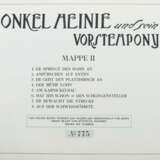 Onkel Heinie und sein Vorstehpony 2 Mappen mit je 1 Inhaltsblatt und 7 bzw - photo 4