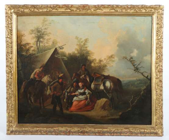 Casanova, Francesco London 1727 - 1802 Brühl/Wien, Landschafts- und Schlachtenmaler - Foto 3