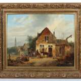 Pieterszen, Abraham van der Weyden Middelburg 1817 - 1880 Sint-Maria-Horebeke, Landschaftsmaler und Schüler von Regemorten in Antwerpen - Foto 2