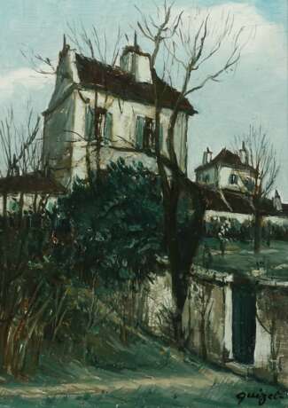 Quizet, Alphonse Leon Paris 1885 - 1955 ebenda, Architektur- und Landschaftsmaler, gehörte zum Malerkreis am Montmartre - фото 1