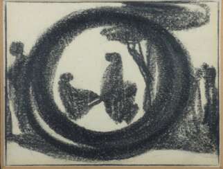 Hölzel, Adolf Olmütz (Mähren) 1853 - 1934 Stuttgart, war Maler ebenda, 1906 - 1919 Prof