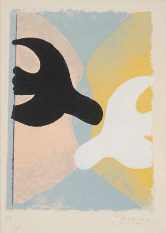 Braque, Georges 1882 Argenteuil-sûr-Seine - 1963 Paris. Résurrection de l`oiseau. 1958 - photo 1