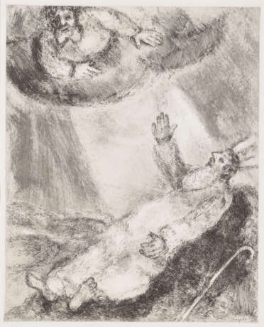 Chagall, Marc 1887 Witebsk - 1985 St. Paul de Vence. Bible. 1956 Tériade Editeur, Paris. - фото 5