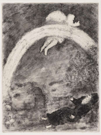 Chagall, Marc 1887 Witebsk - 1985 St. Paul de Vence. Bible. 1956 Tériade Editeur, Paris. - фото 6