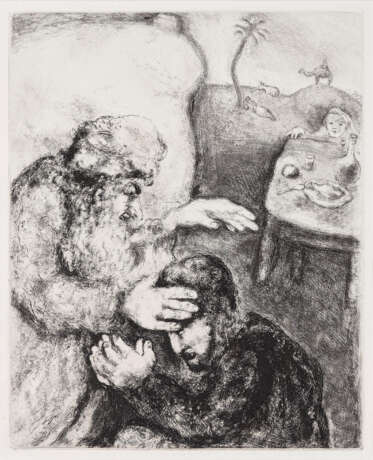 Chagall, Marc 1887 Witebsk - 1985 St. Paul de Vence. Bible. 1956 Tériade Editeur, Paris. - фото 8