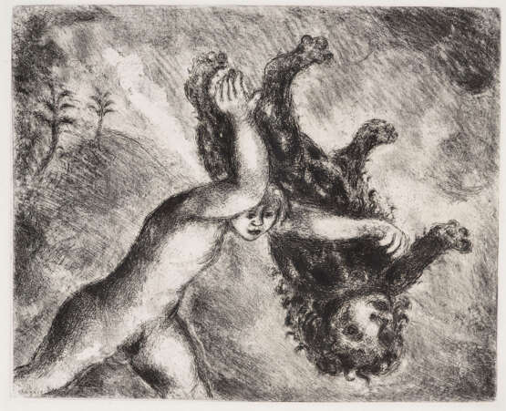 Chagall, Marc 1887 Witebsk - 1985 St. Paul de Vence. Bible. 1956 Tériade Editeur, Paris. - photo 11