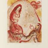 Chagall, Marc 1887 Witebsk - 1985 St. Paul de Vence. Dessins pour la Bible (Illustrationen für die Bibel). 1960 Edition Verve, Paris. - Foto 1